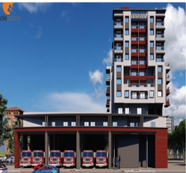 Development Of Fire Station Near Hedgewar